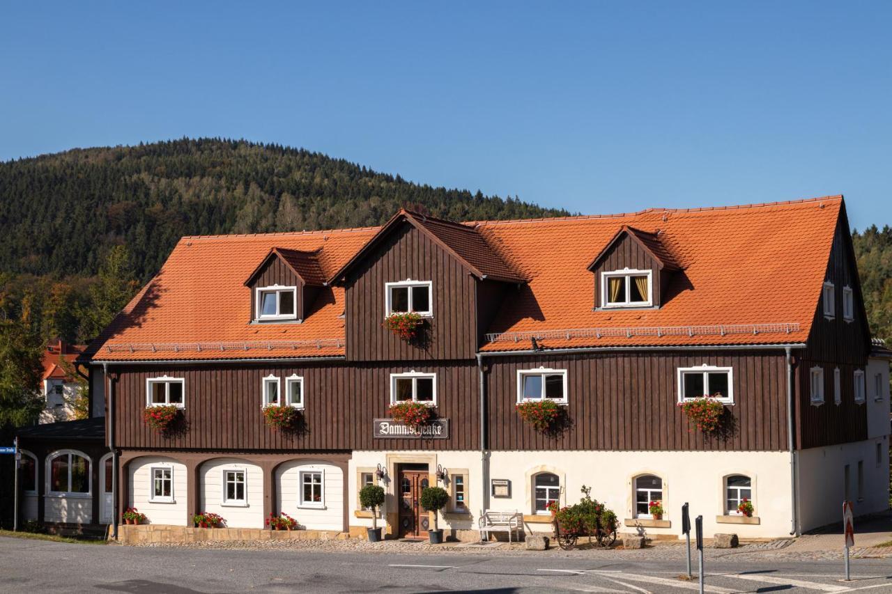 Dammschenke Gasthof & Hotel Kurort Jonsdorf Luaran gambar